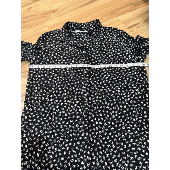 Samsoe Samsoe Dress Stella Shirt Dress Dark Sky Zodiac Horoscope size S - Picture 8 of 11